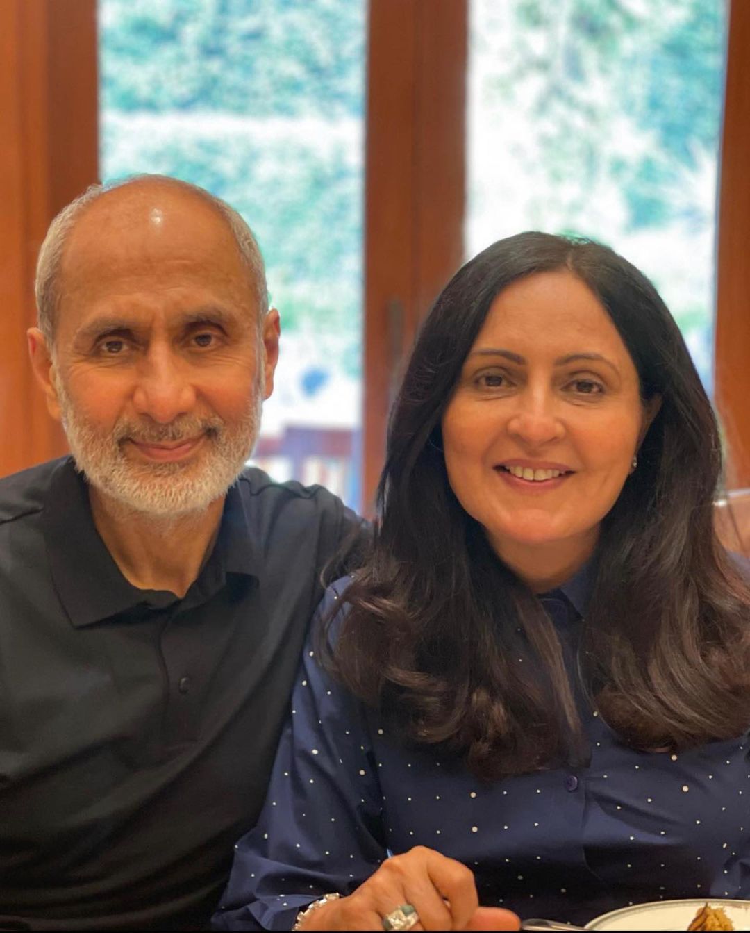 Photo of Anand Ahuja  & his  Father Mother  Harish Ahuja & Priya Ahuja