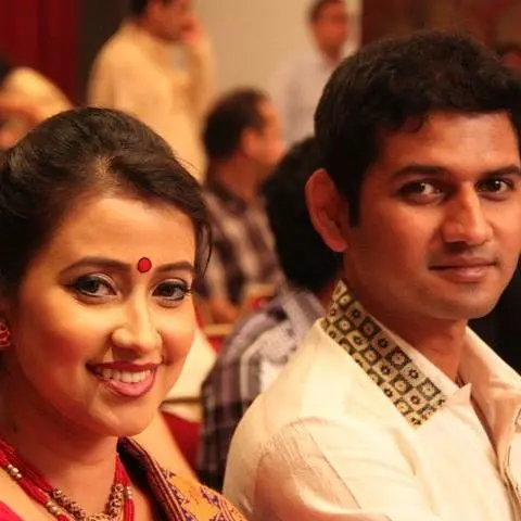 barsha rani bishaya with first husband avinash saikia