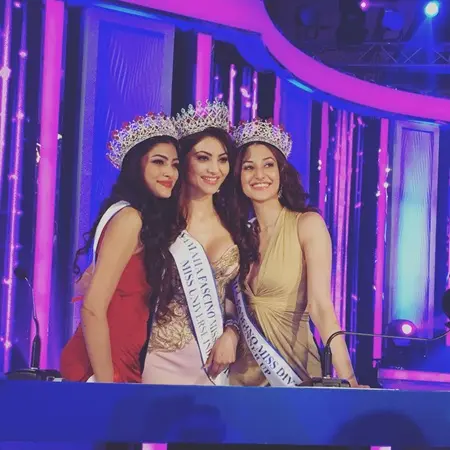 Miss Diva 2015 winners Urvashi Rautela, Natasha Assadi and Naveli Deshmukh