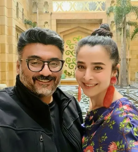 simone singh with husband fahad samar